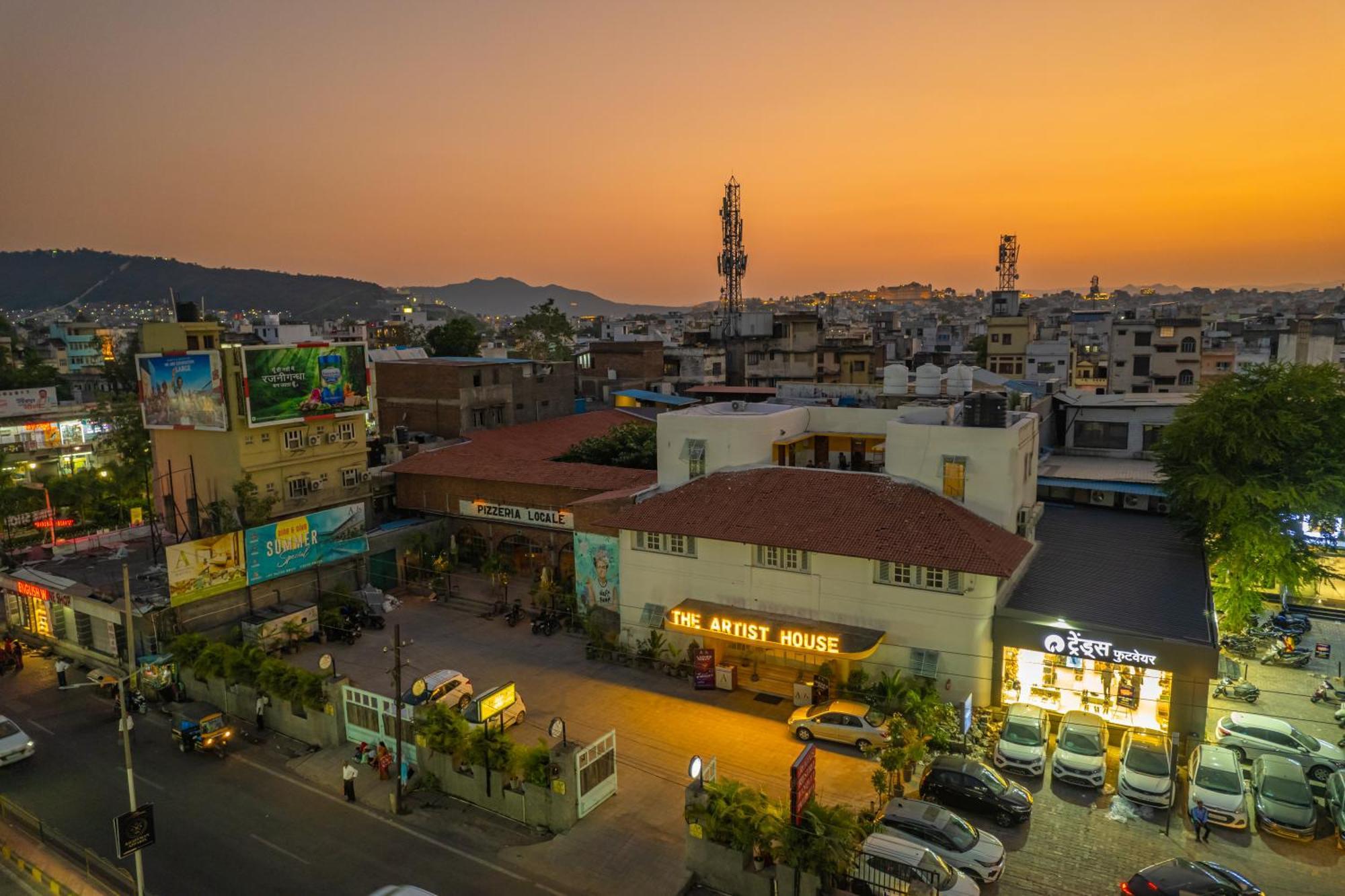 The Artist House Udaipur Hotell Exteriör bild